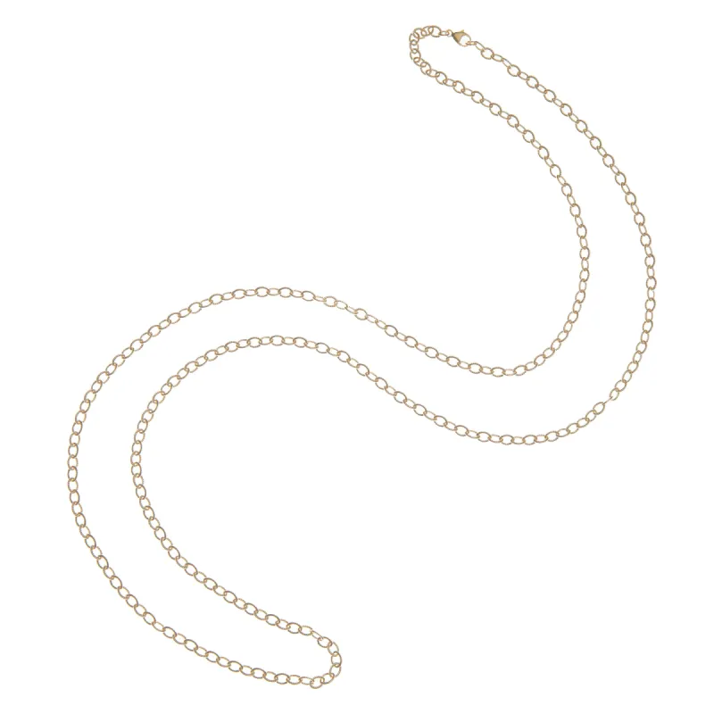 Mini Twist 32 inch Link Gold Filled Chain sold by Jane Win