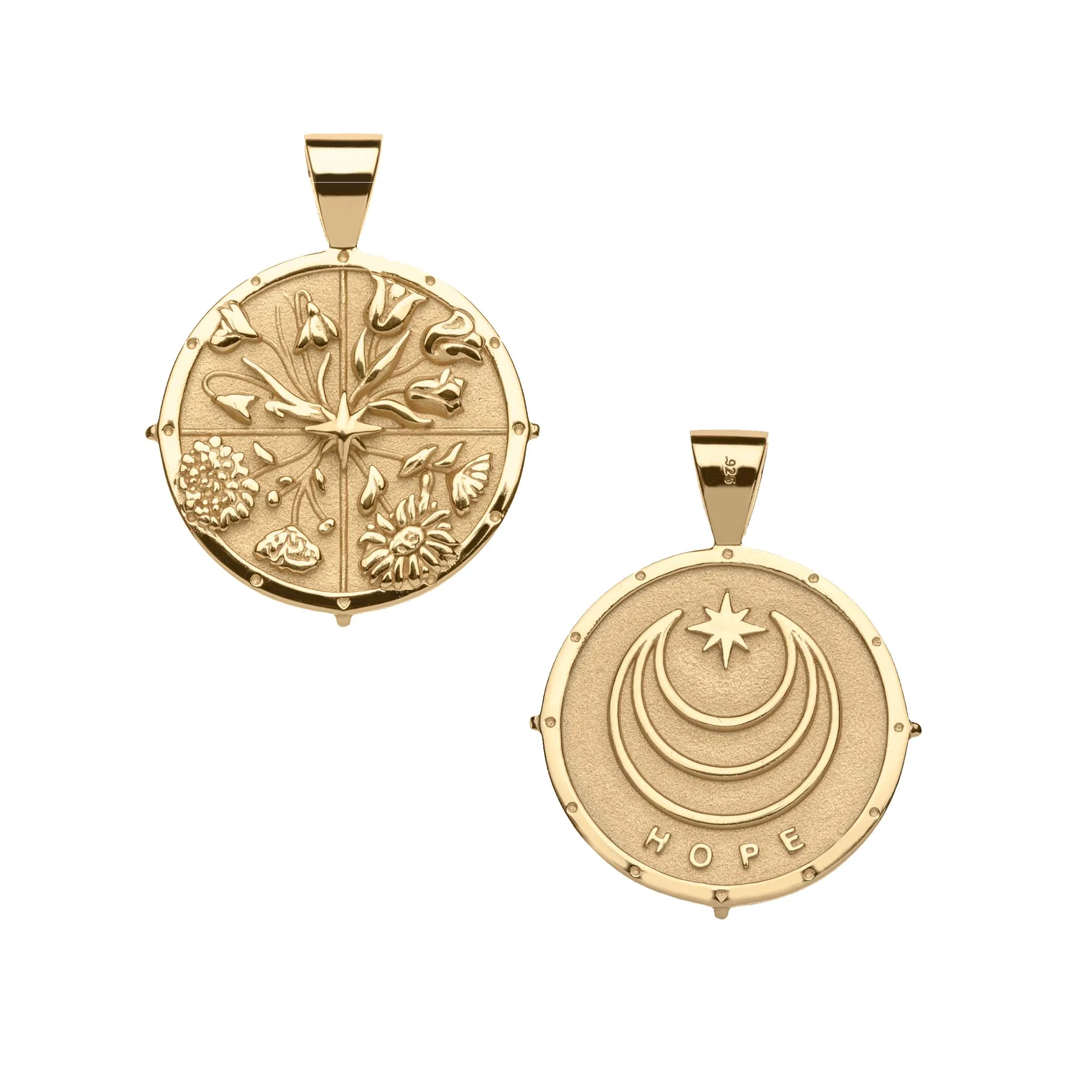 HOPE JW Small Pendant Coin sold by Jane Win product image thumbnail 2