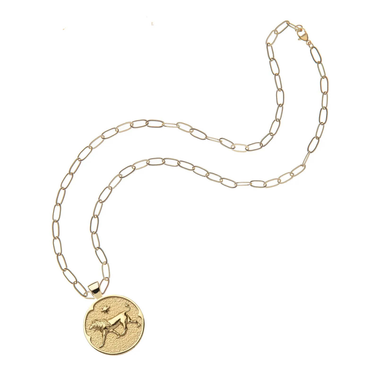 LEO JW Small Zodiac Pendant Coin - Jul 23 - Aug 22 sold by Jane Win product image thumbnail 5