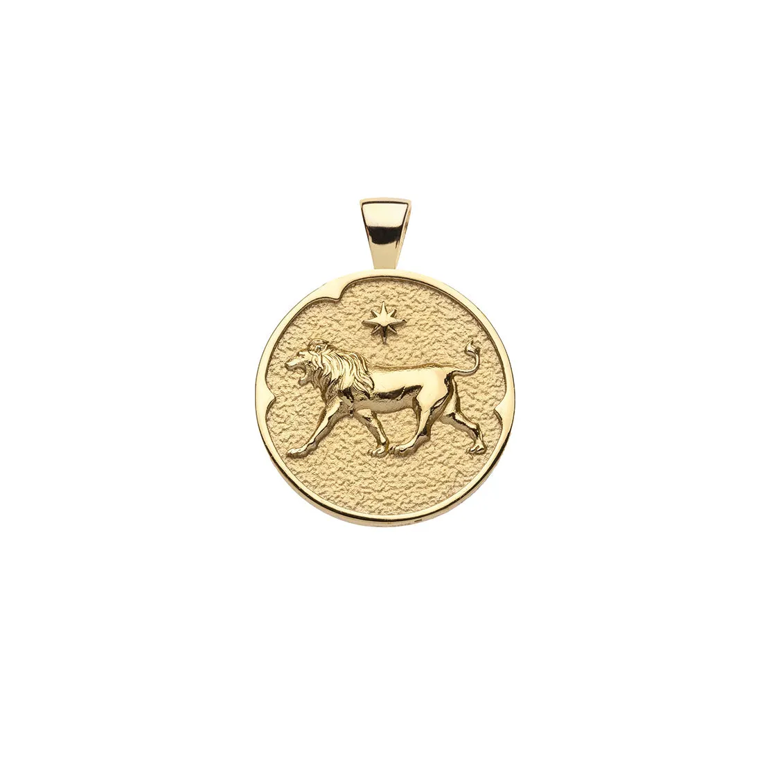 LEO JW Small Zodiac Pendant Coin - Jul 23 - Aug 22 sold by Jane Win