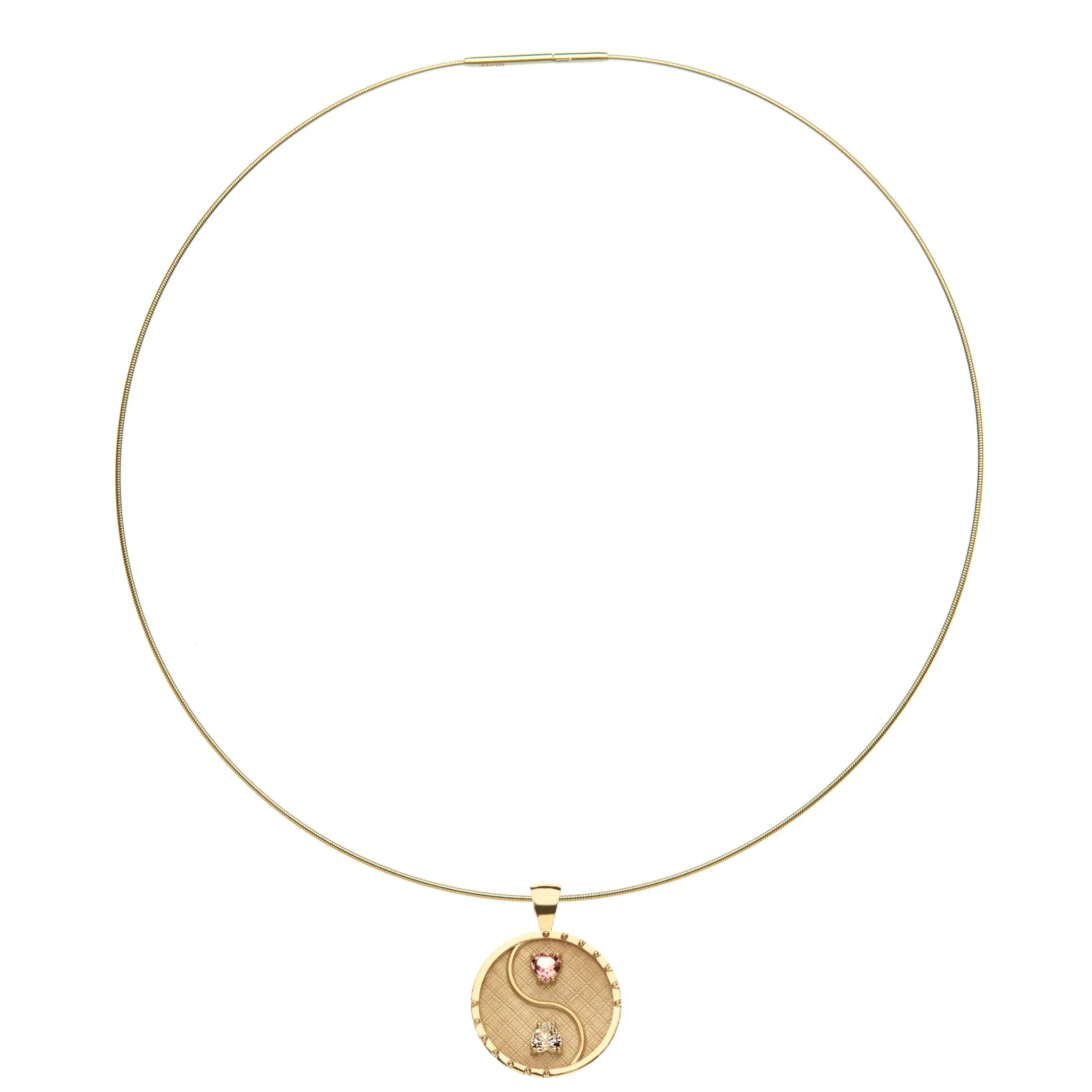 Gold-Wrapped 14k Omega Wire Chain sold by Jane Win product image thumbnail 2