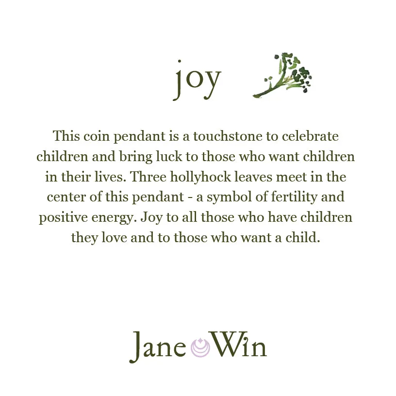 JOY JW Small Pendant Coin SALE sold by Jane Win product image thumbnail 4