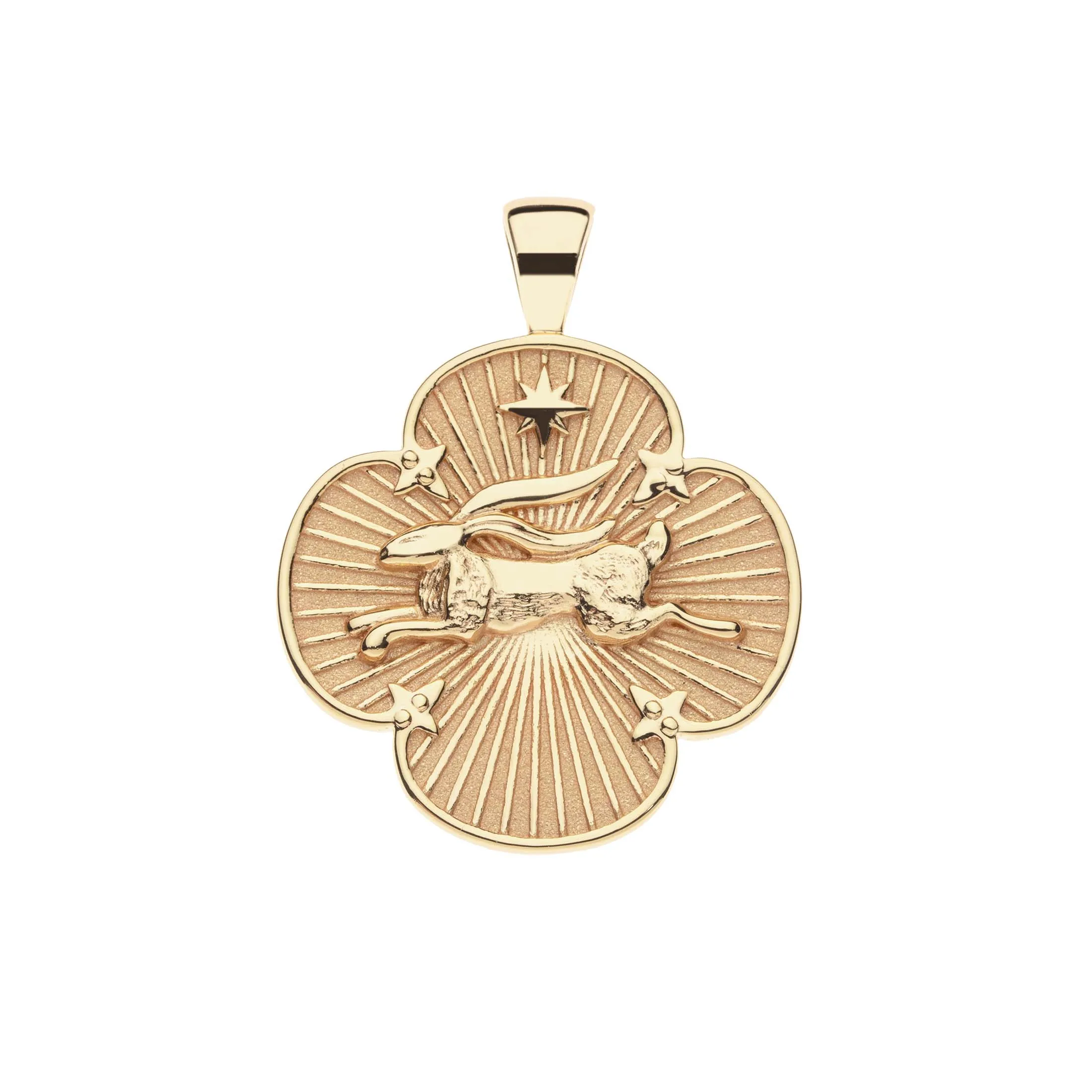 LUCKY Rabbit Quatrefoil sold by Jane Win