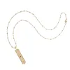 FOREVER Eclipse Dogtag Pendant in Mother of Pearl sold by Jane Win