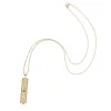 FOREVER Eclipse Dogtag Pendant in Mother of Pearl sold by Jane Win