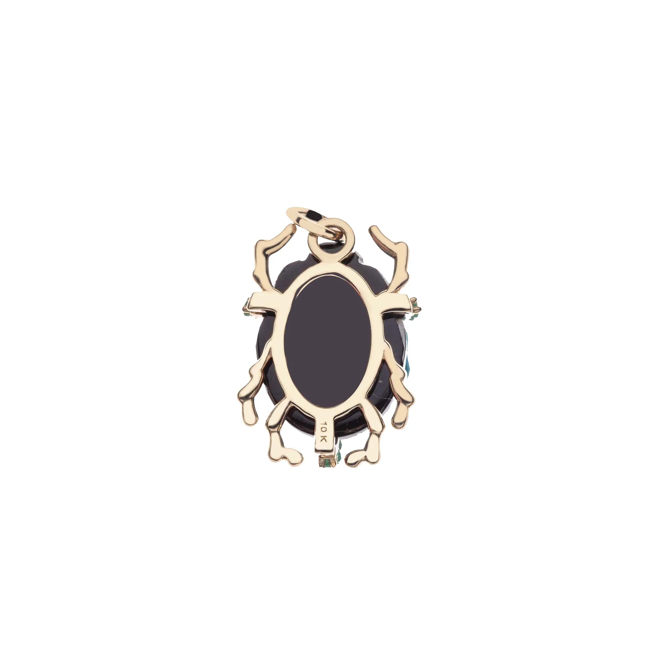 PROTECT Onyx Scarab Pendant in Solid Gold sold by Jane Win product image thumbnail 4