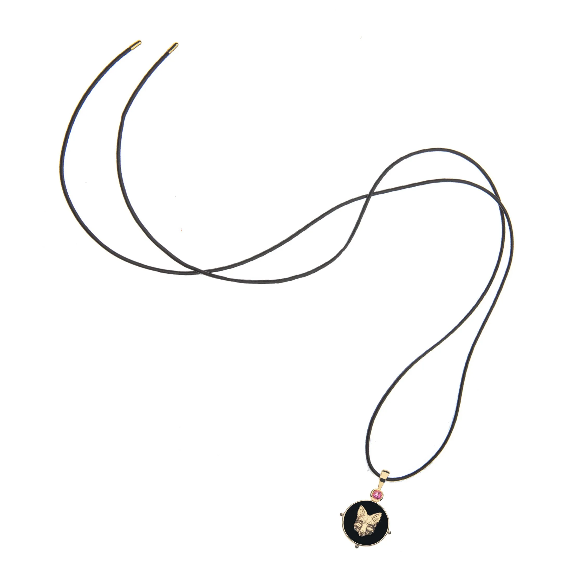 Black Leather Cord sold by Jane Win product image thumbnail 4