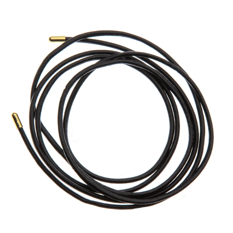 Black Leather Cord made by Jane Win
