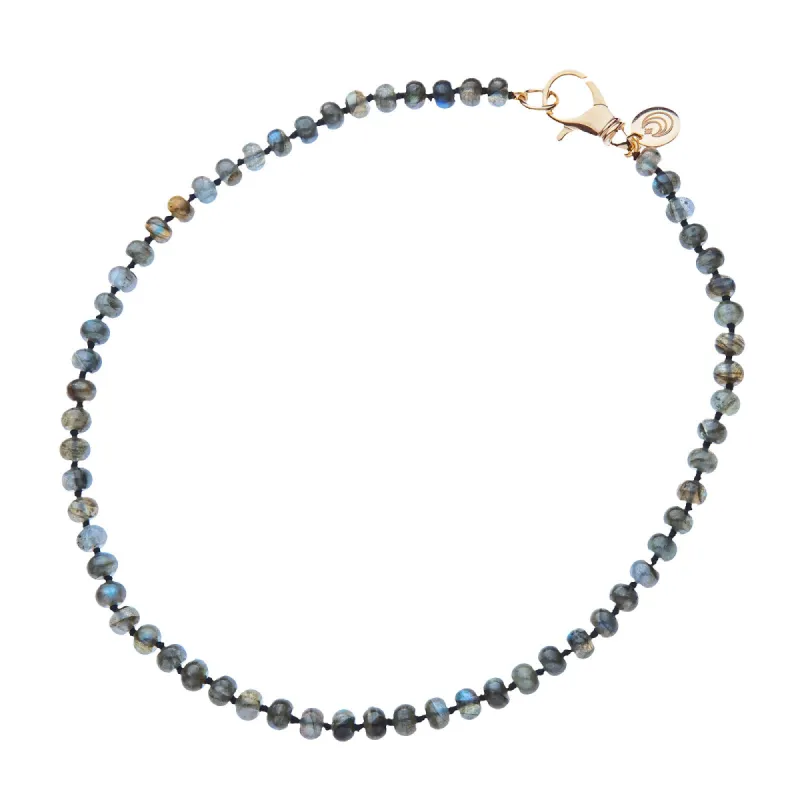 Labradorite Beaded Necklace sold by Jane Win