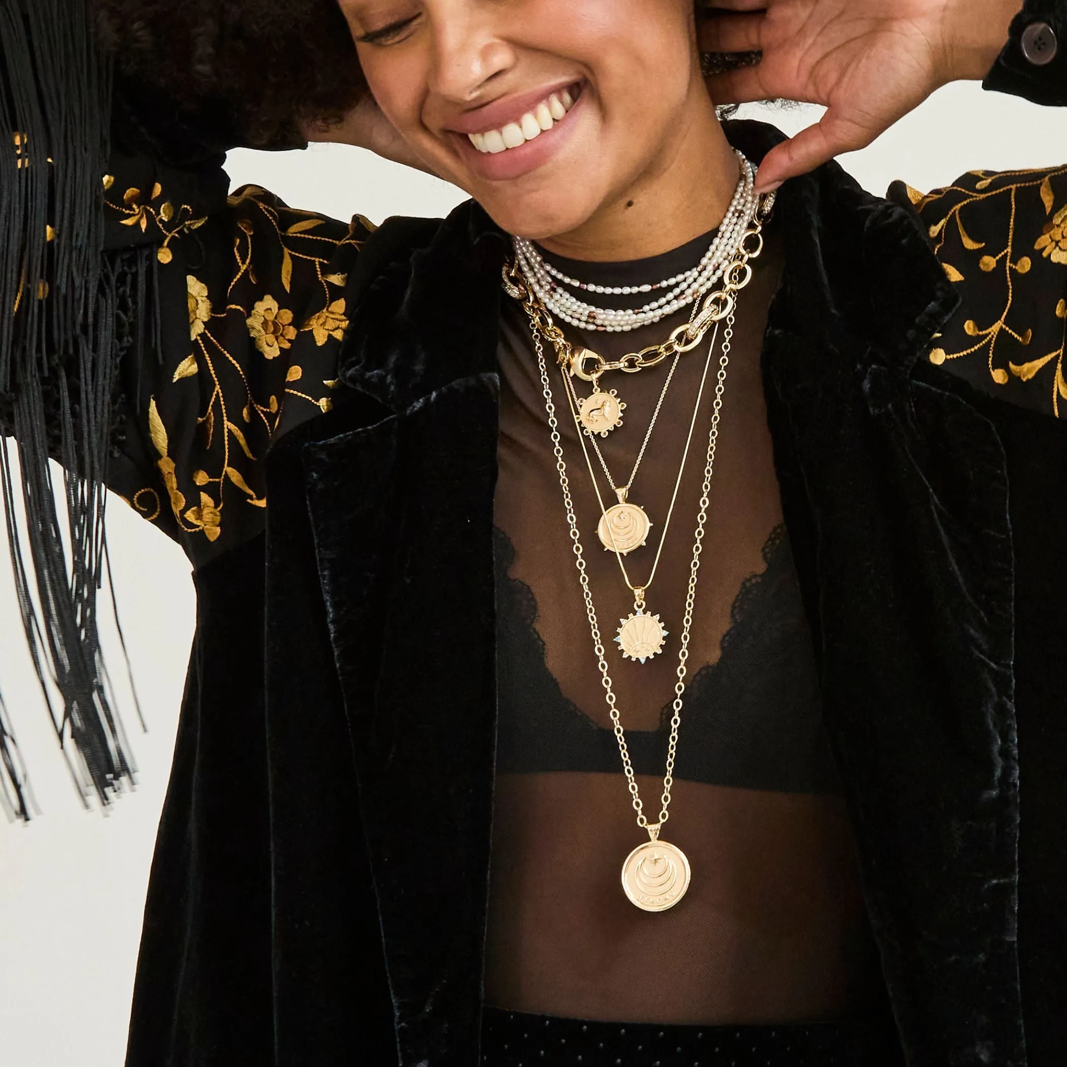 COURAGE Petite Embellished Coin sold by Jane Win product image thumbnail 3