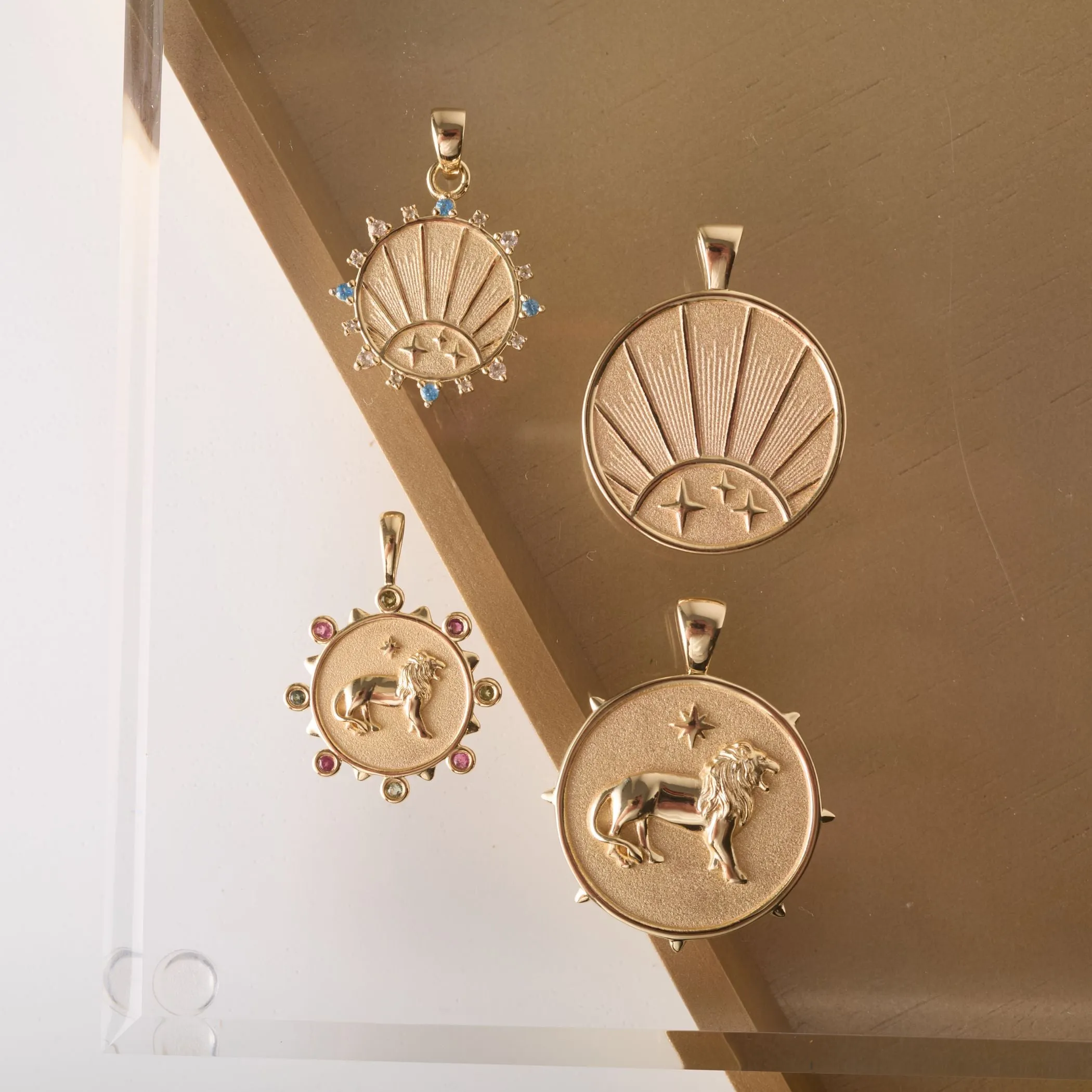 COURAGE Petite Embellished Coin sold by Jane Win product image thumbnail 4