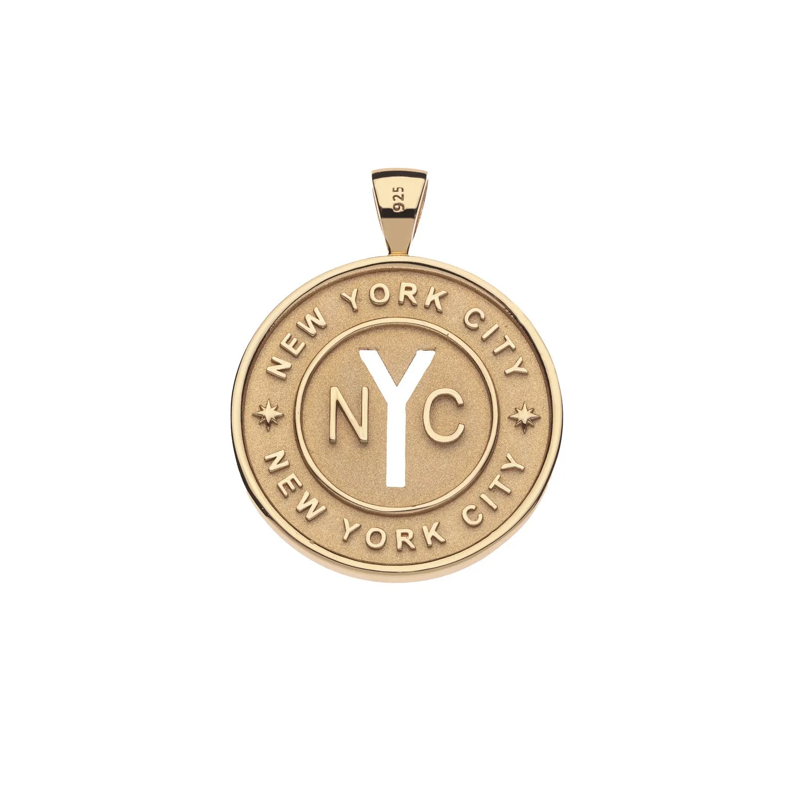 JW x Lewis Miller NYC Original Pendant Coin sold by Jane Win product image thumbnail 2