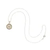 LUCKY Petite Embellished Coin in Solid Gold sold by Jane Win