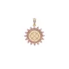 LOVE Petite Embellished Coin in Solid Gold sold by Jane Win