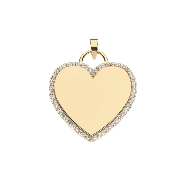 Never Enough LOVE Heart Pendant sold by Jane Win