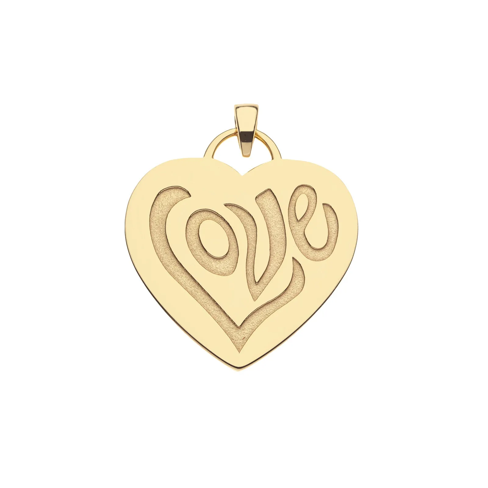 Never Enough LOVE Heart Pendant sold by Jane Win product image thumbnail 2