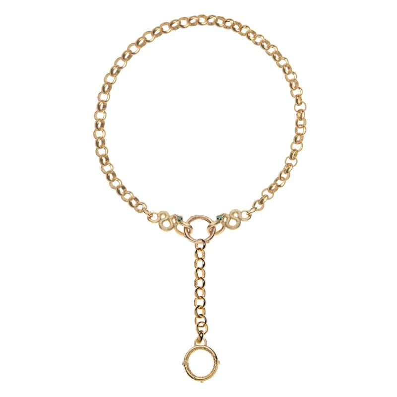 PROTECT Snake Lariat Chain sold by Jane Win