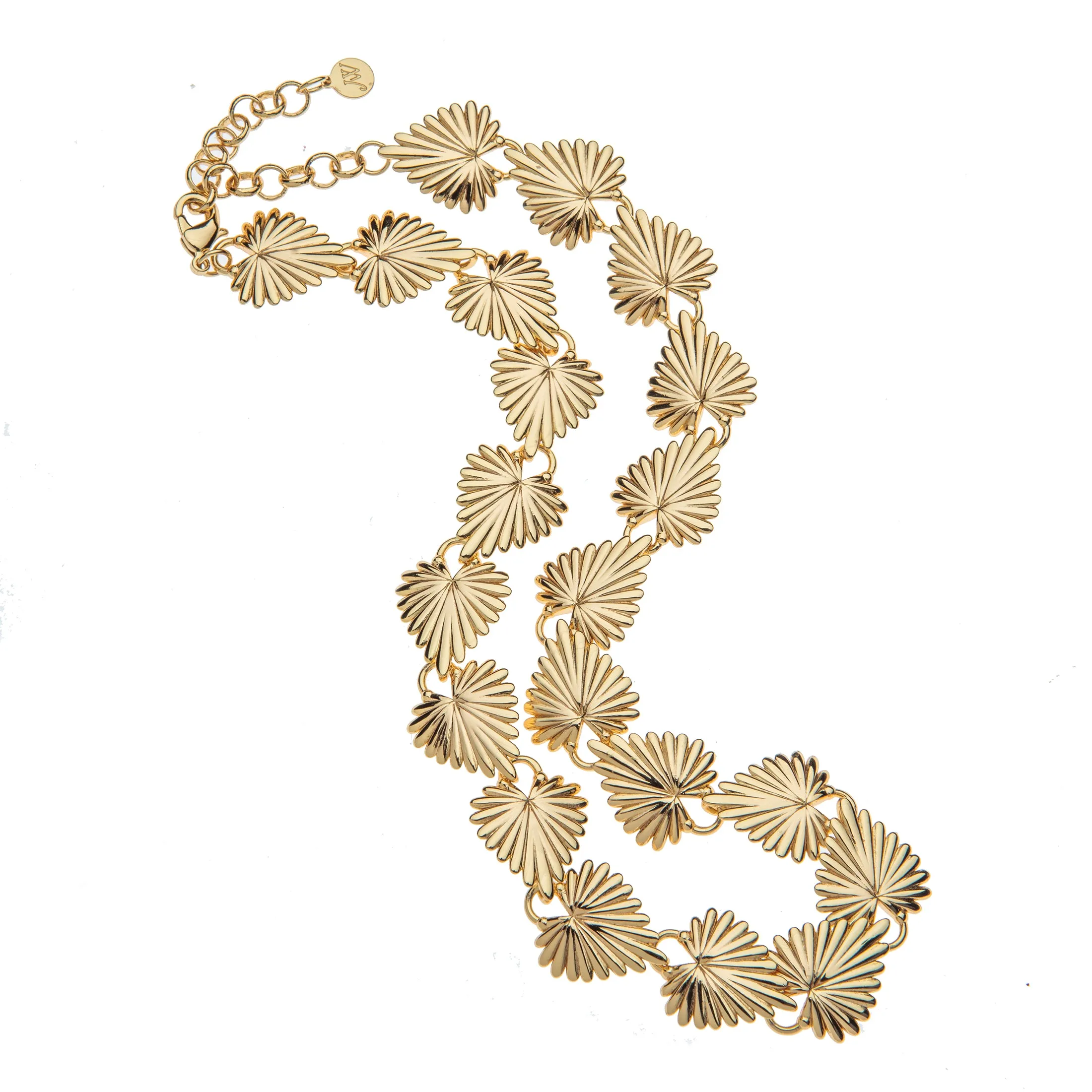 Full Heart LOVE Link Necklace sold by Jane Win product image thumbnail 3