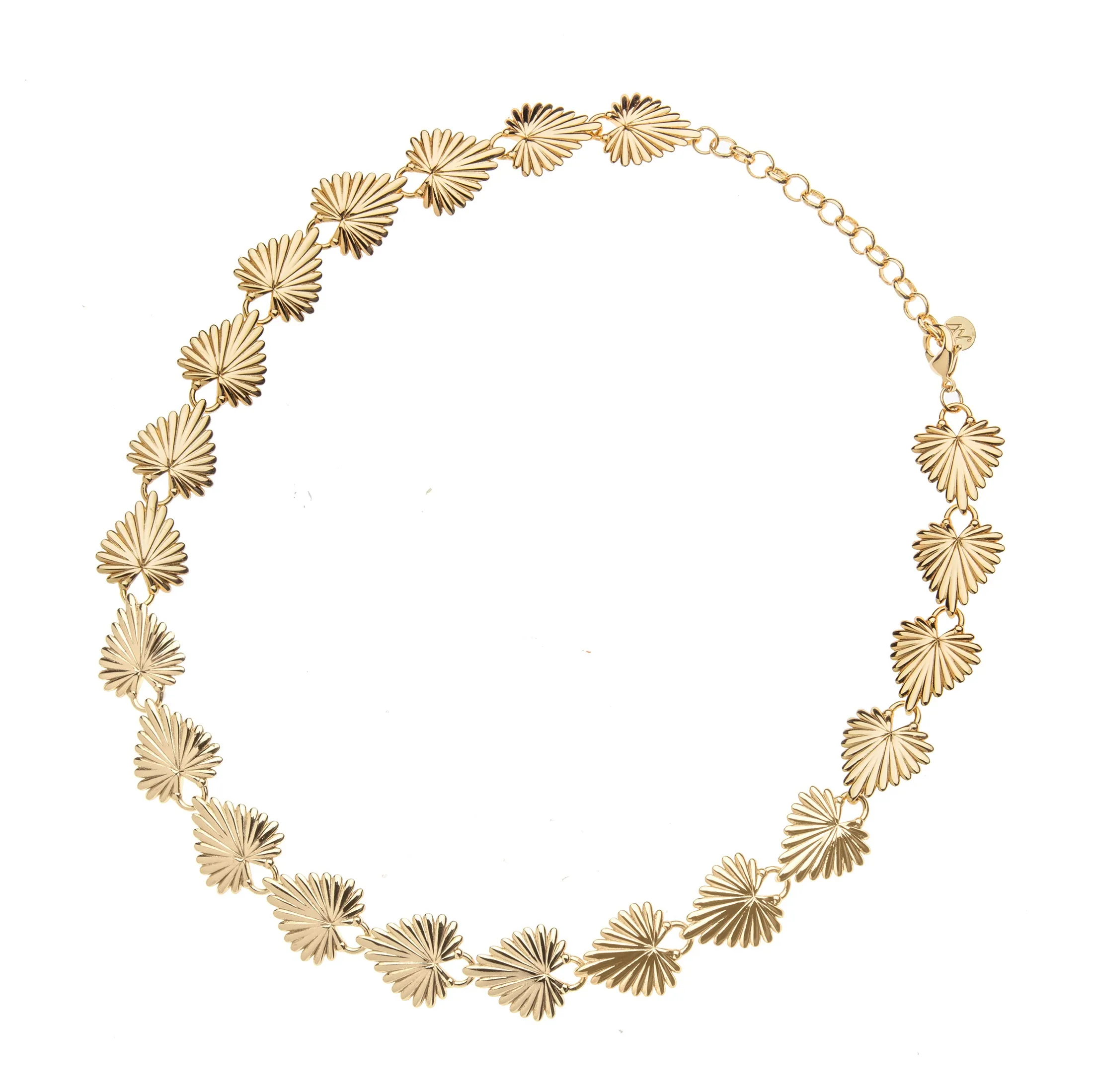 Full Heart LOVE Link Necklace sold by Jane Win