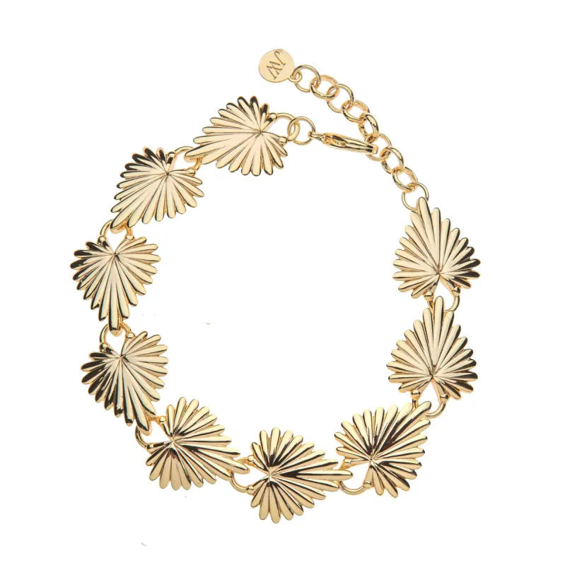 Full Heart LOVE Link Bracelet sold by Jane Win