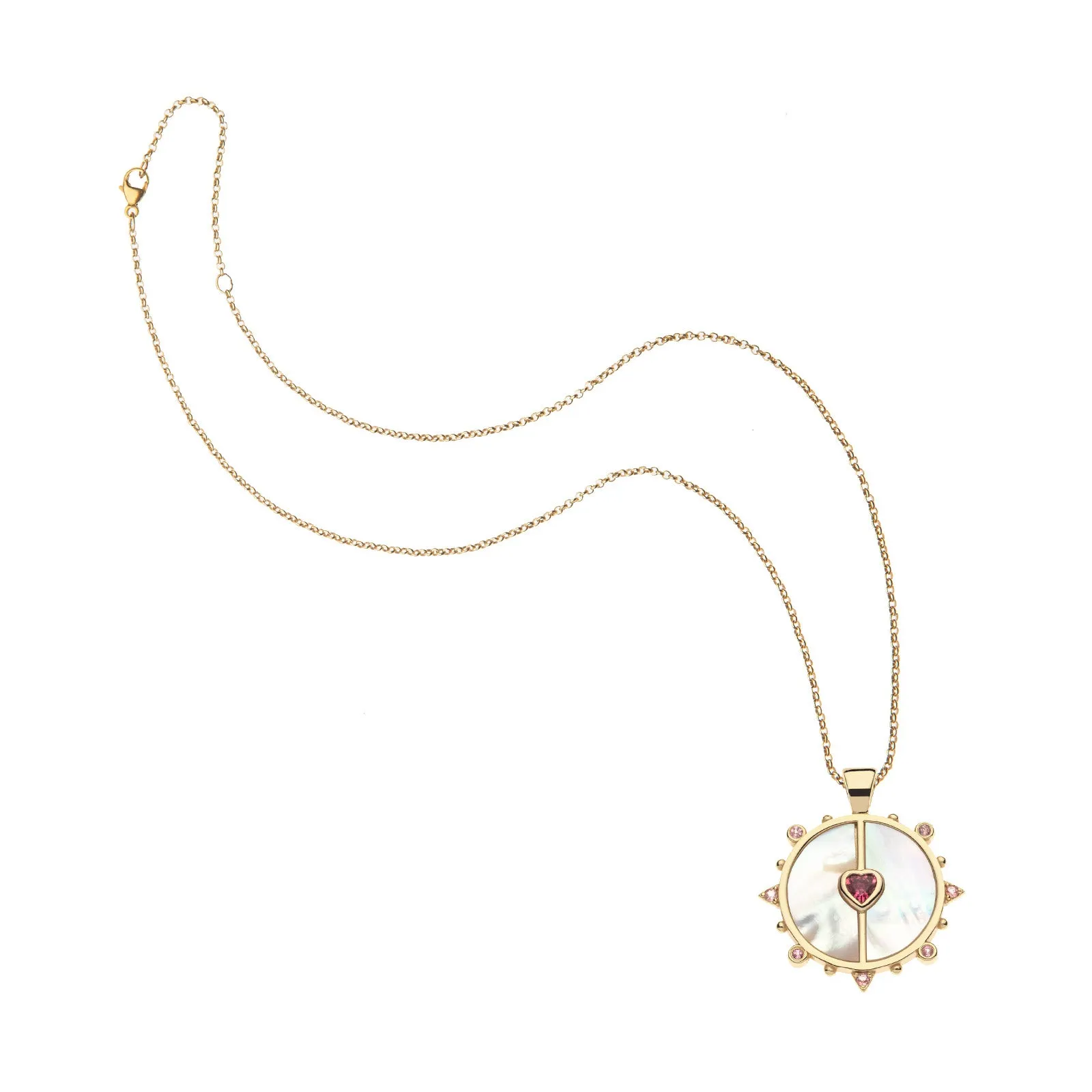 All of My Heart LOVE Pendant in Mother of Pearl sold by Jane Win product image thumbnail 5