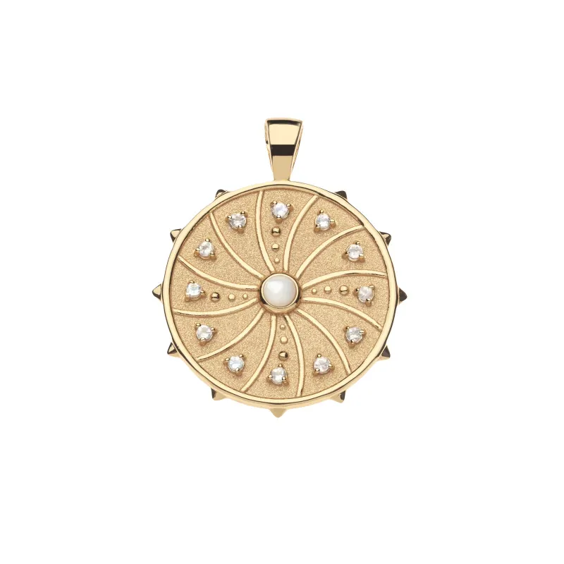 WANDERLUST Sun Flare JW Original Pendant Coin sold by Jane Win