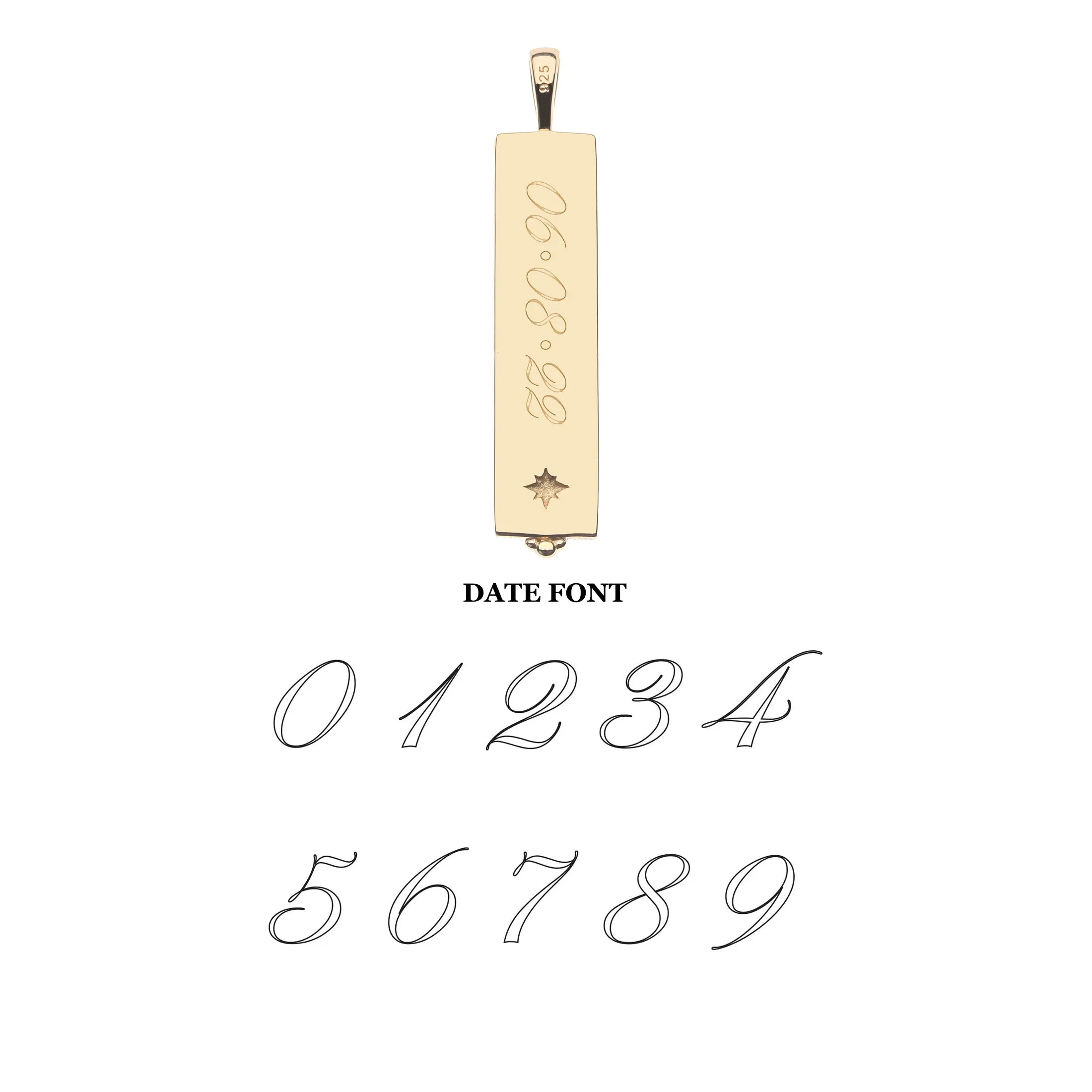 FOREVER Eclipse Dogtag Pendant in Turquoise sold by Jane Win product image thumbnail 4