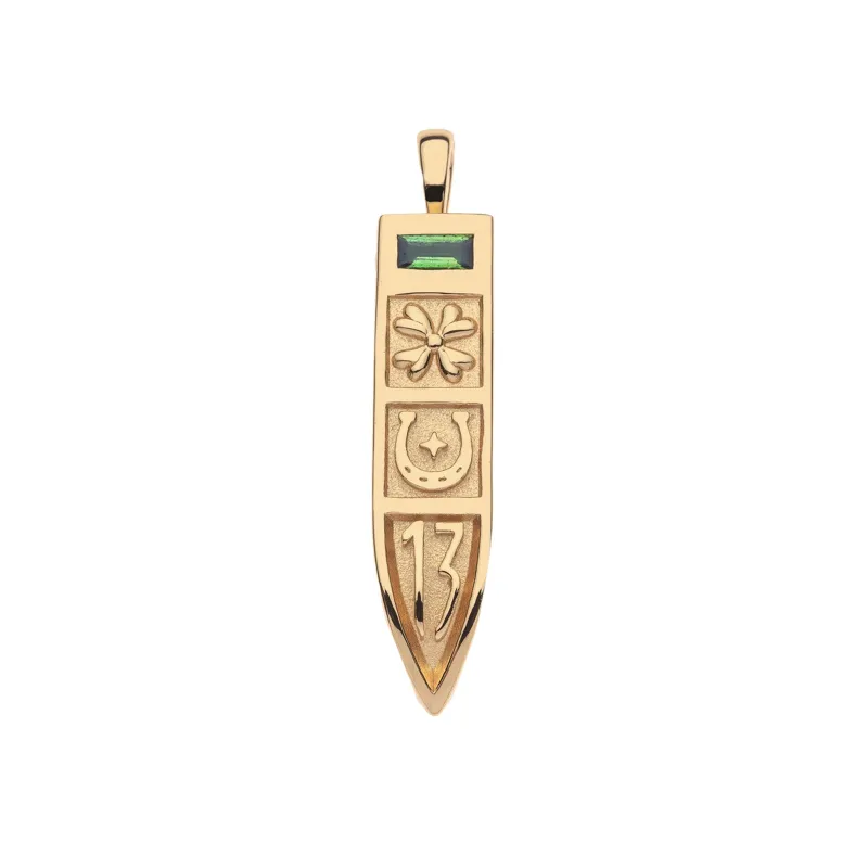 STRONG Lucky Charm Sun Ray Pendant sold by Jane Win