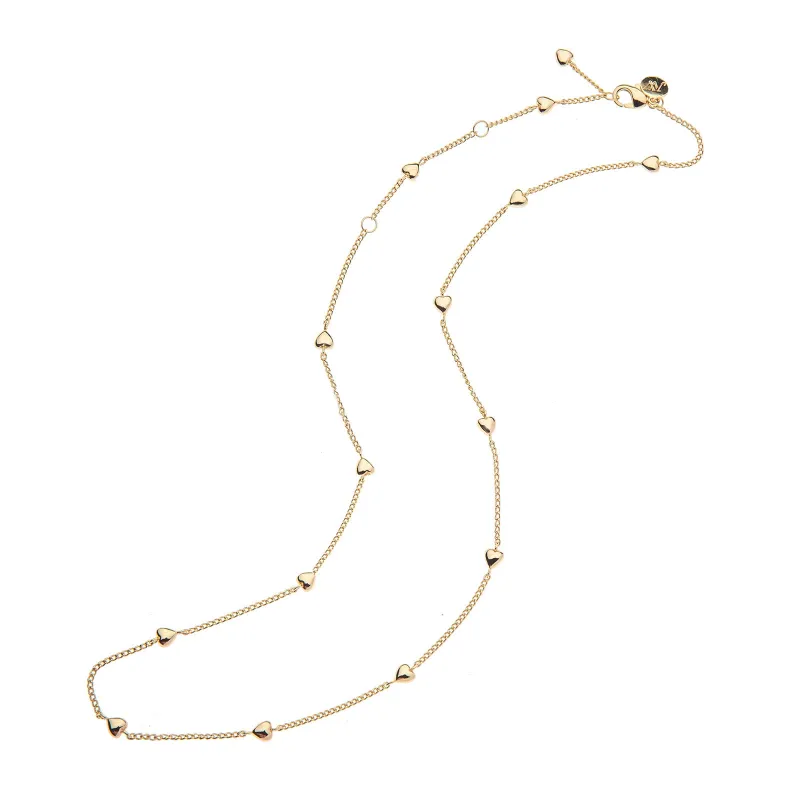 LOVE Adjustable Heart Chain Necklace sold by Jane Win