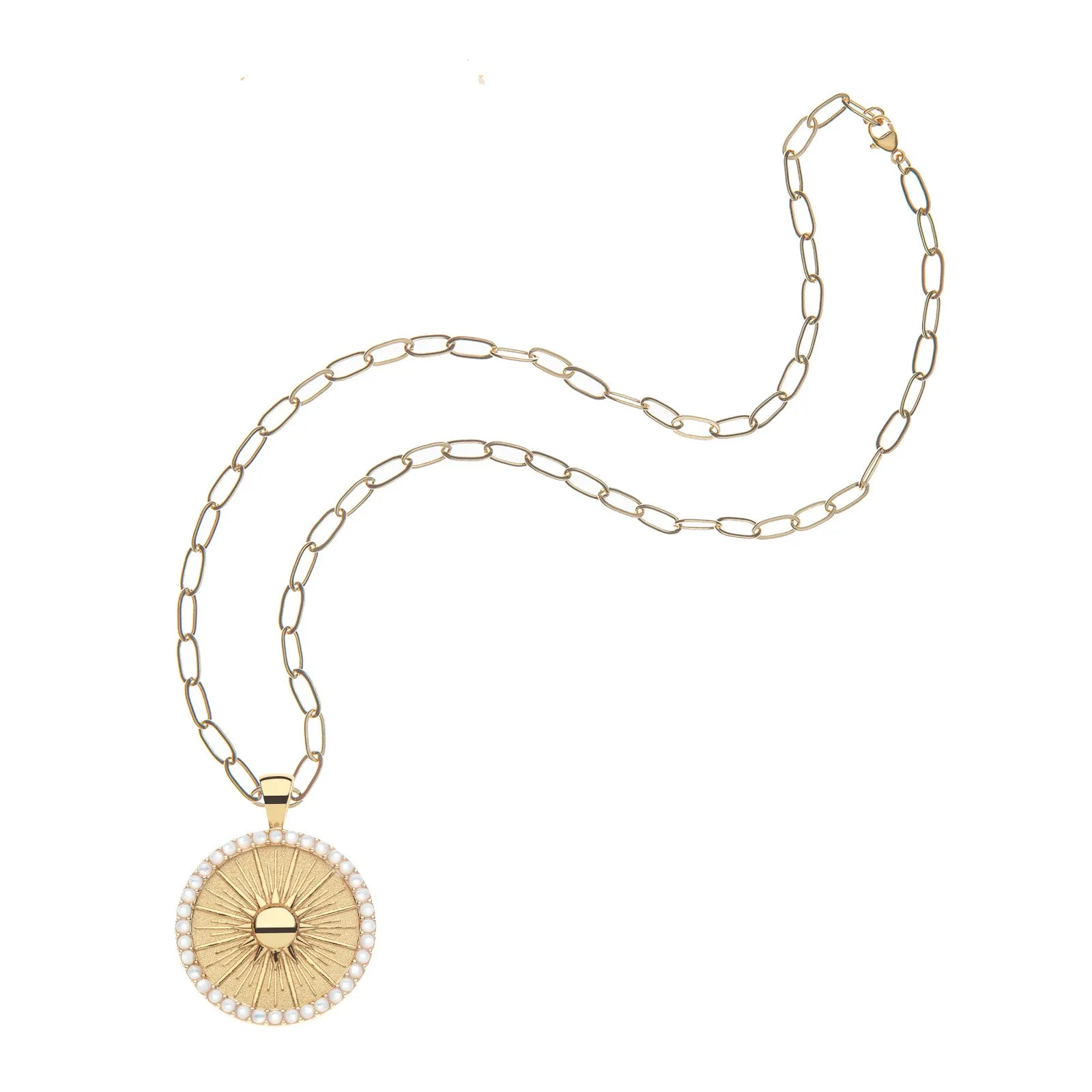 NAPLES JW Original Embellished Pendant Coin SALE sold by Jane Win product image thumbnail 5