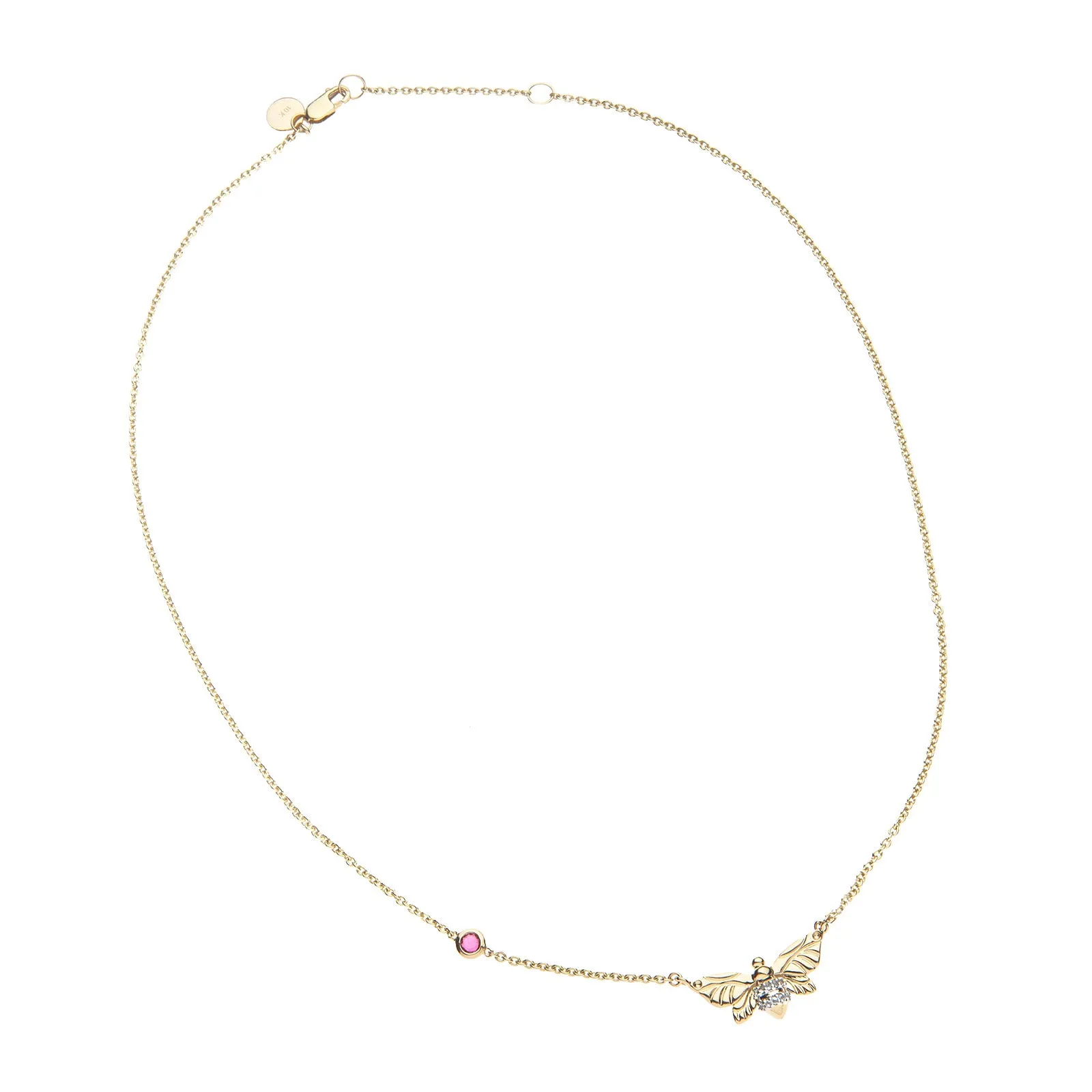 SISTERS Forever Queen Bee Necklace in Solid Gold sold by Jane Win product image thumbnail 4