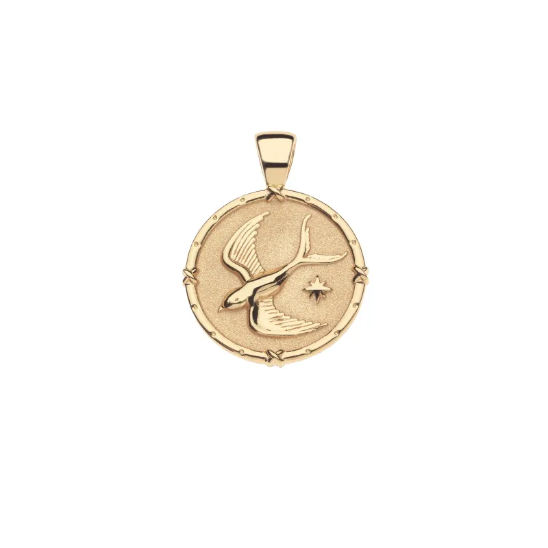 JOY Swallow JW Small Pendant Coin sold by Jane Win