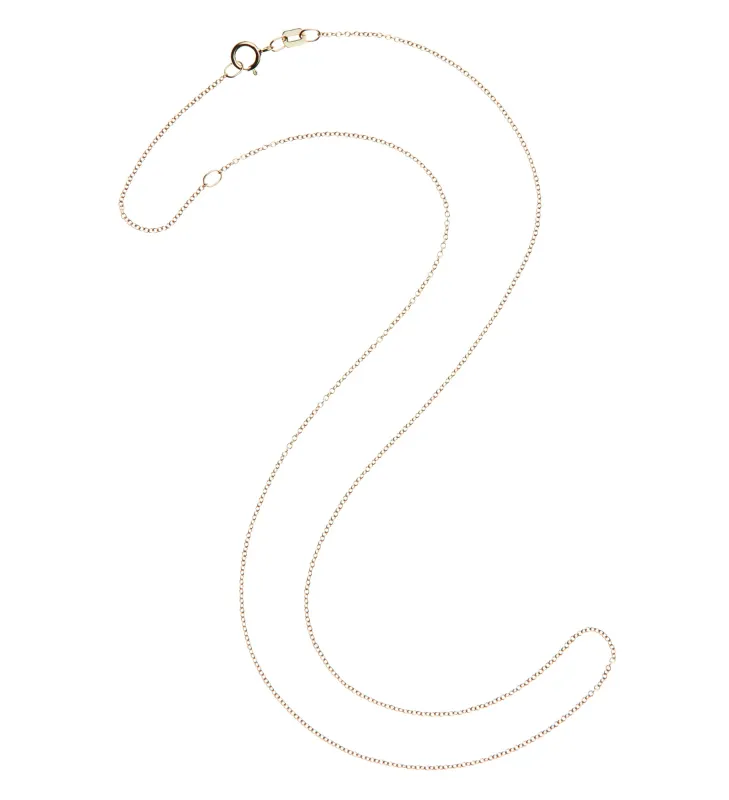 Delicate Adjustable Solid Gold Chain sold by Jane Win