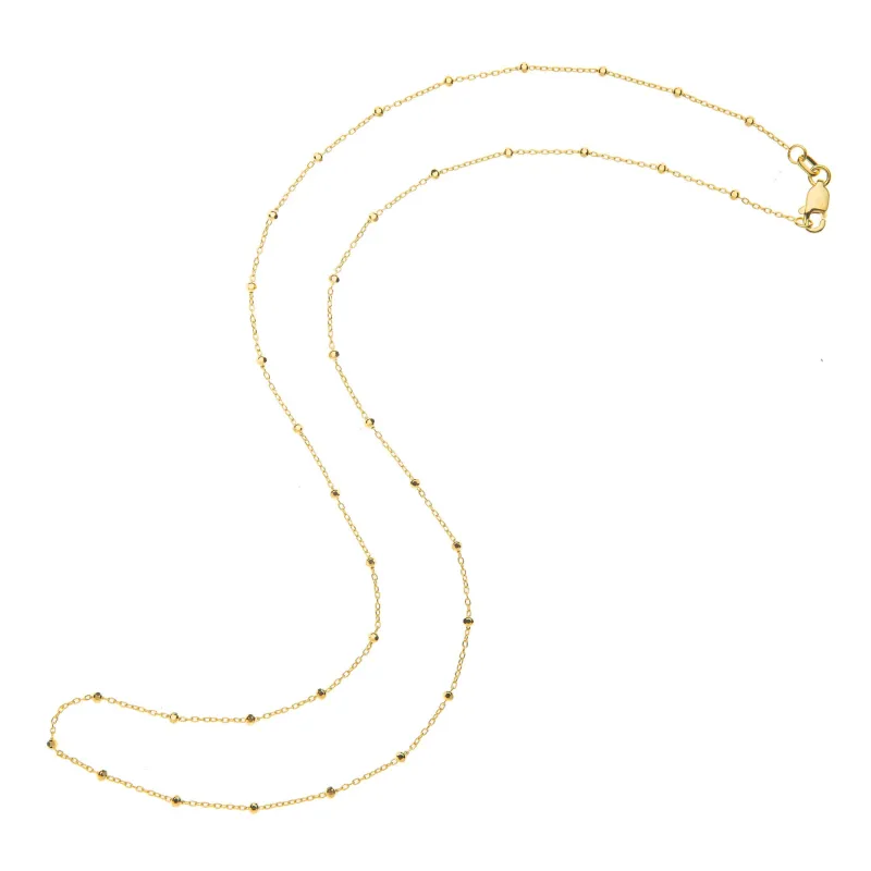 Delicate 14k Satellite Chain sold by Jane Win