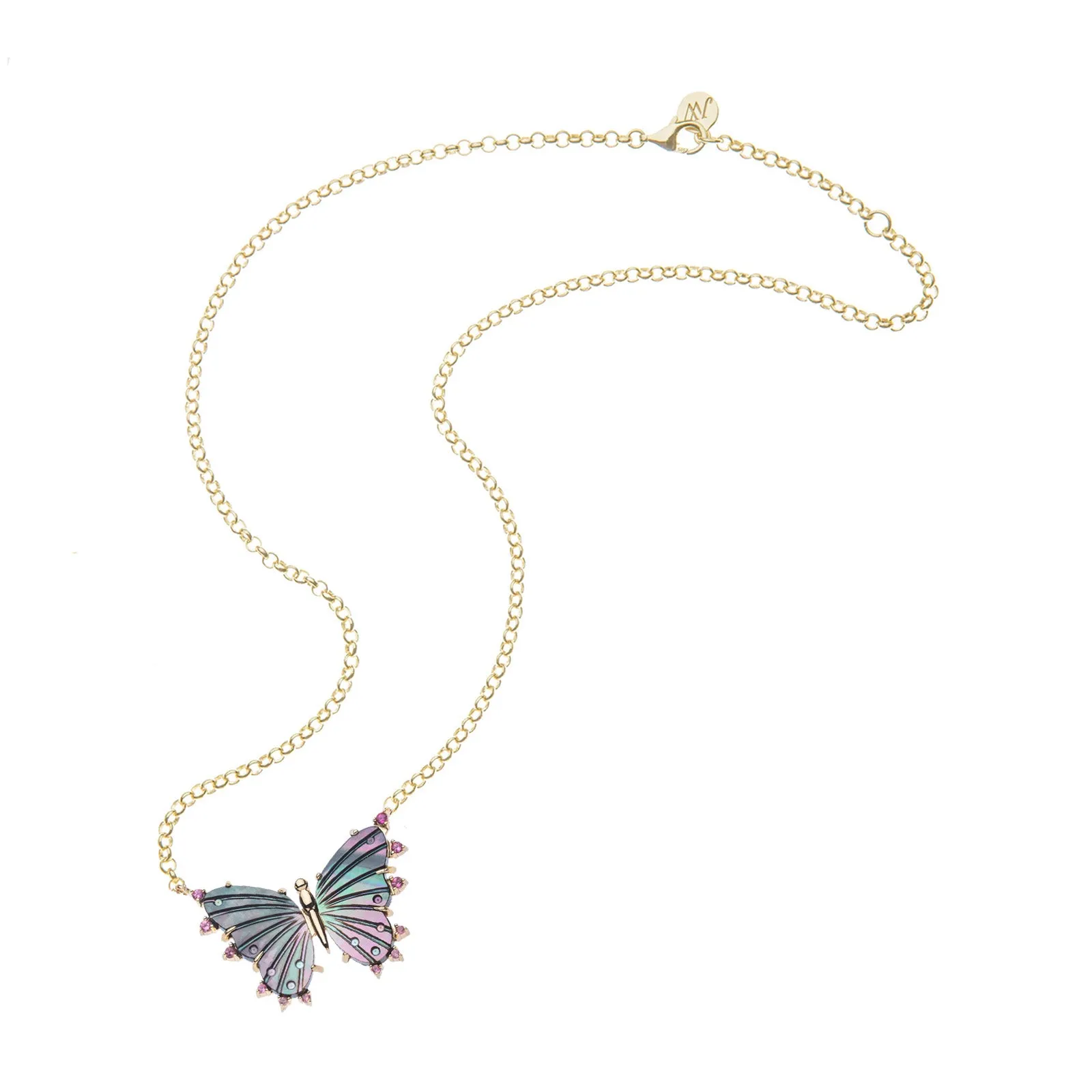 FREEDOM Butterfly Effect in Black Mother of Pearl sold by Jane Win product image thumbnail 3