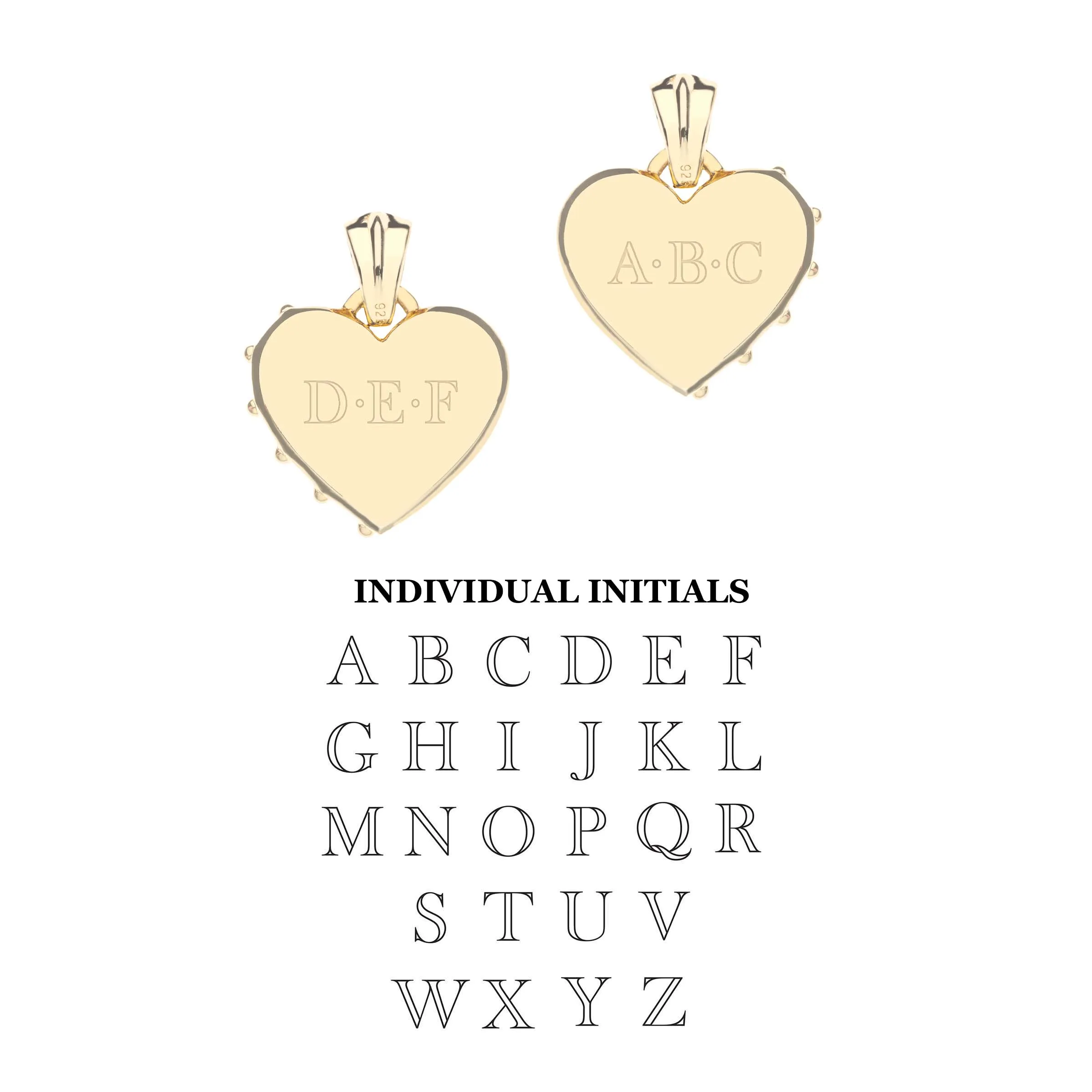 LOVE Half of My Heart Set of Two Pendants SALE sold by Jane Win product image thumbnail 5