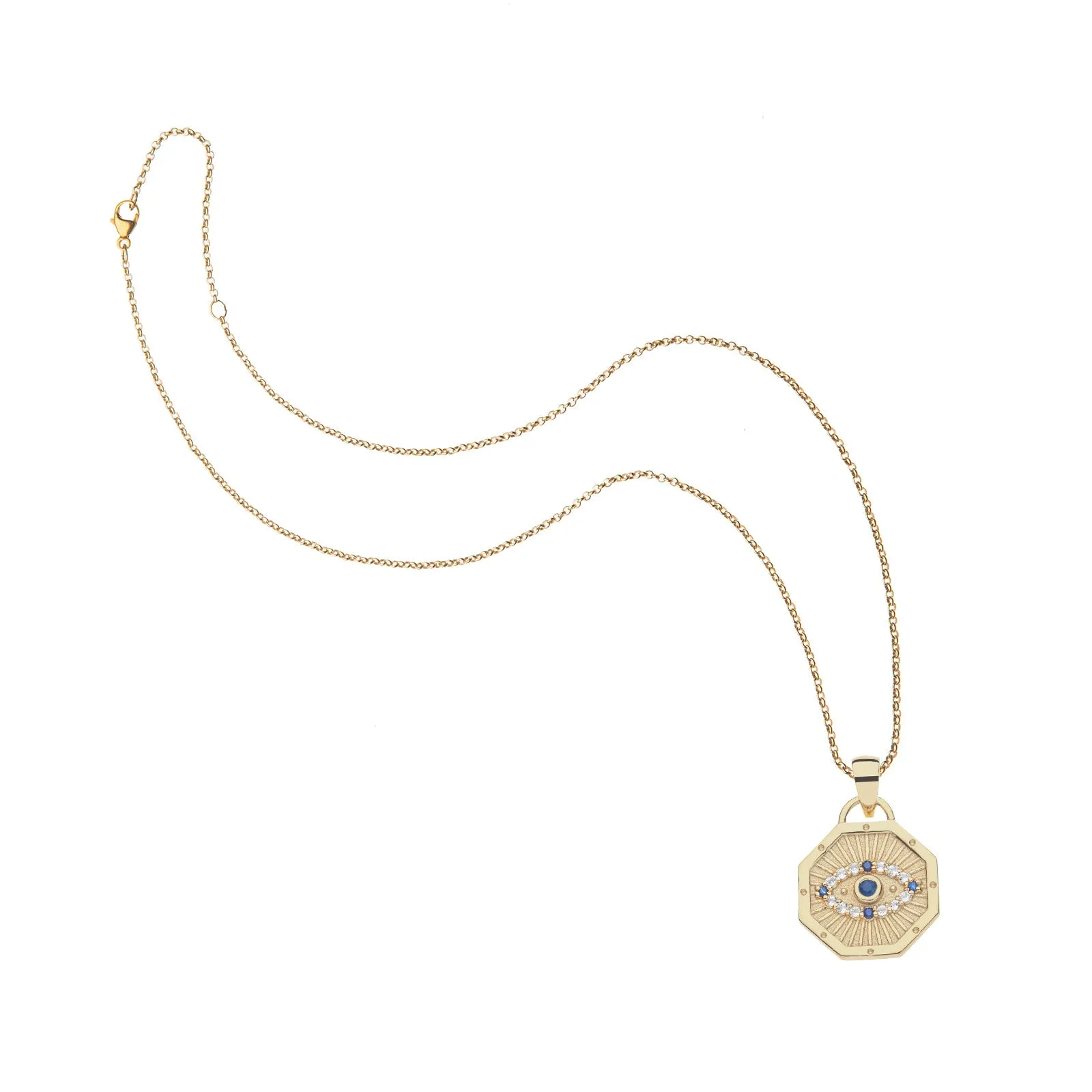 PROTECT Evil Eye Petite Embellished Pendant sold by Jane Win product image thumbnail 5