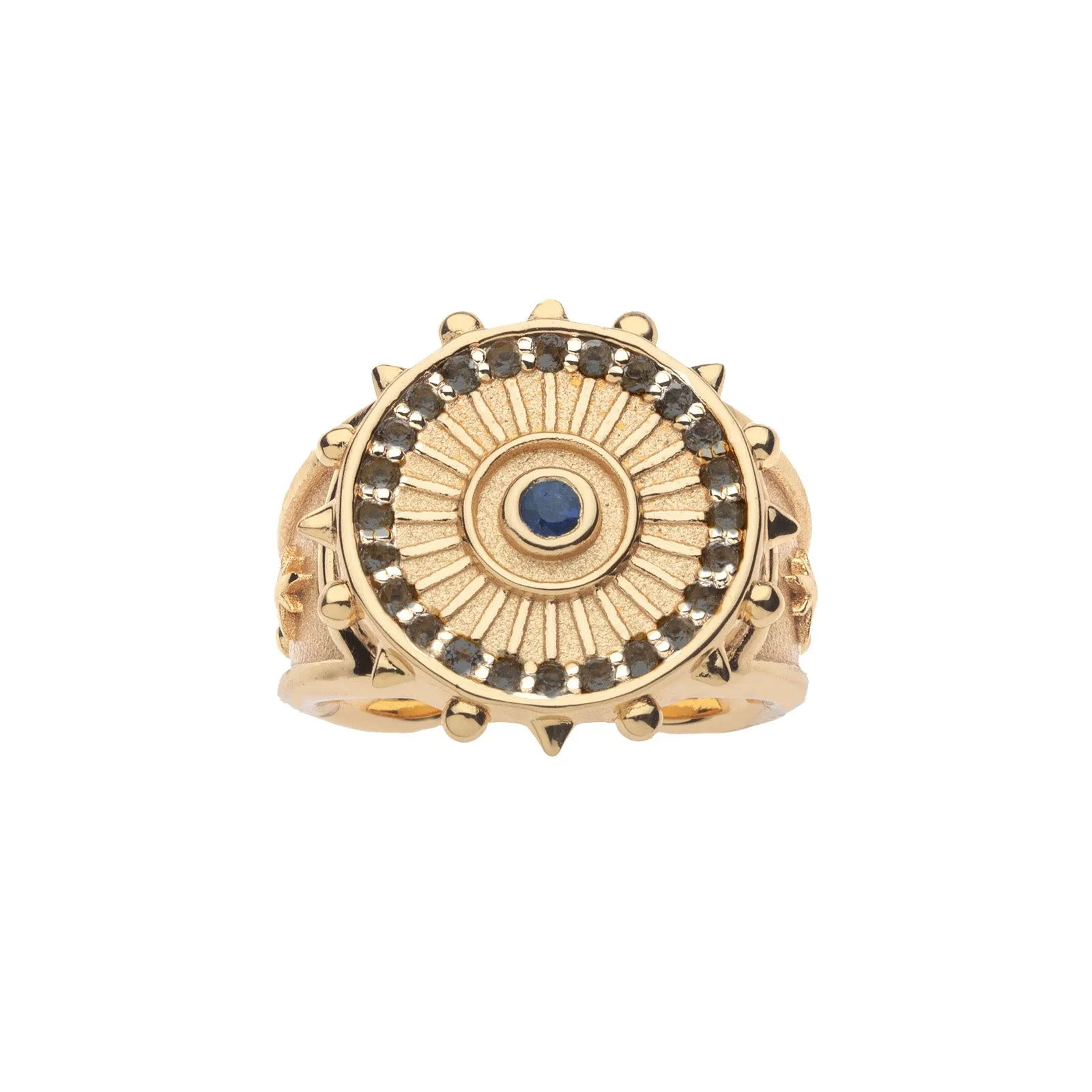 PROTECT Embellished Watchful Eye Ring sold by Jane Win
