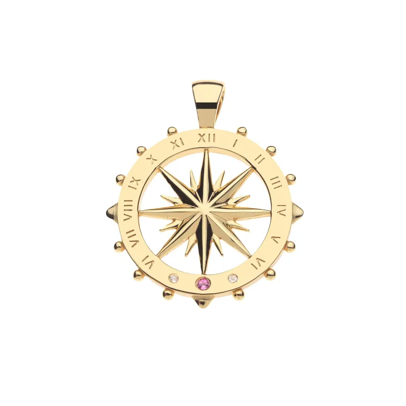 FOREVER Sundial Cutout Coin Pendant sold by Jane Win