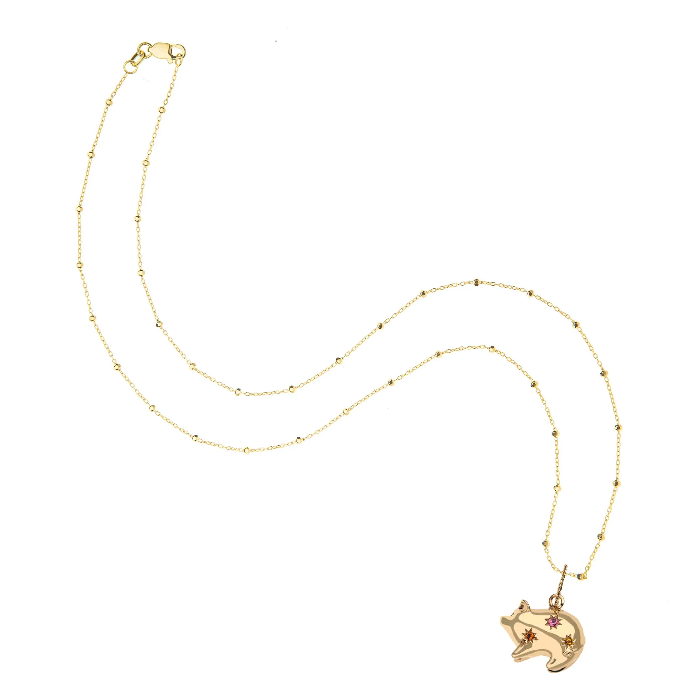 LUCKY Wishful Pig Pendant in Solid Gold sold by Jane Win product image thumbnail 5