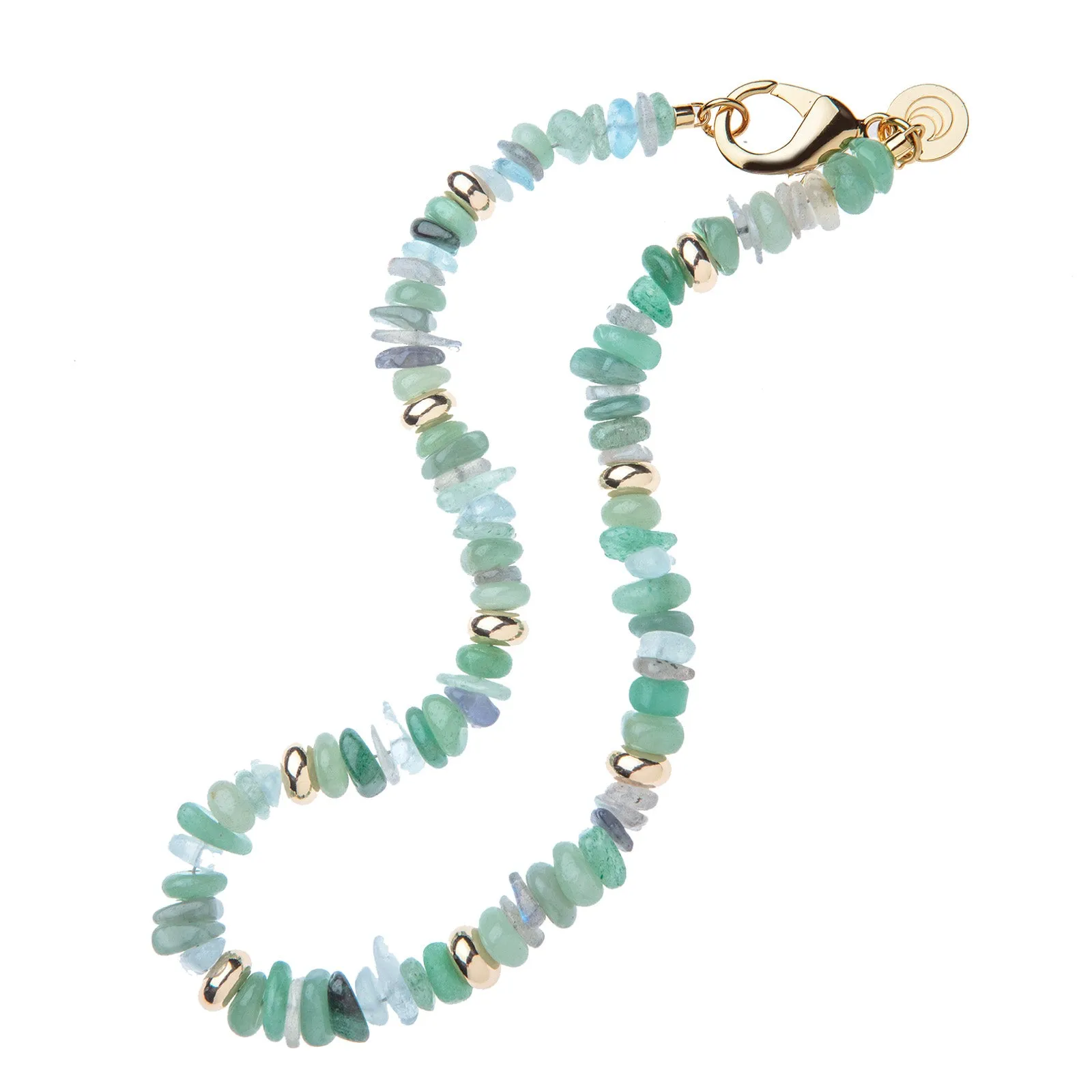 STRONG Seaglass Beaded Necklace sold by Jane Win product image thumbnail 3