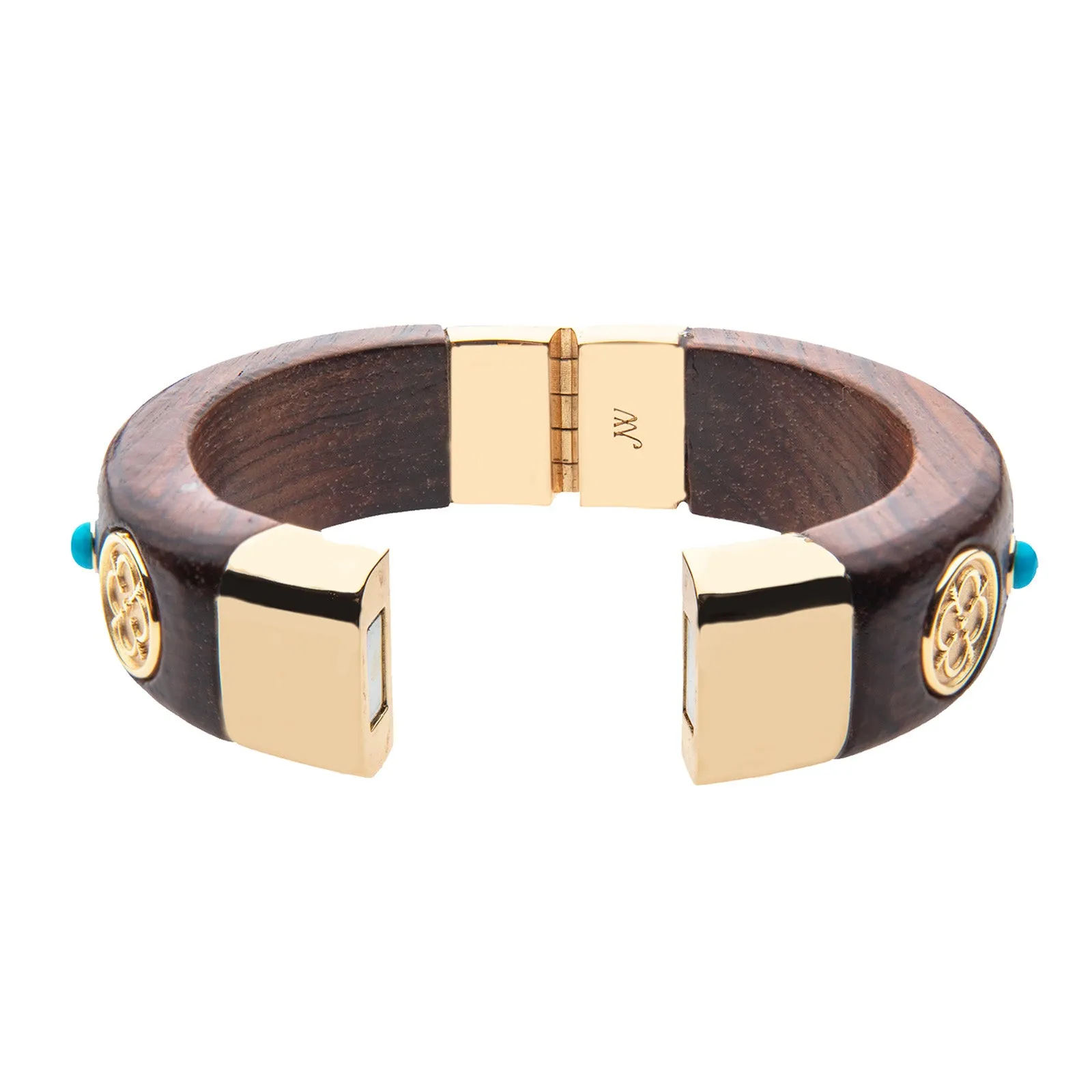 Carved with LOVE Wood Bangle sold by Jane Win product image thumbnail 2