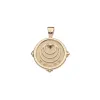GRACE JW Small Pendant Coin in Solid Gold sold by Jane Win