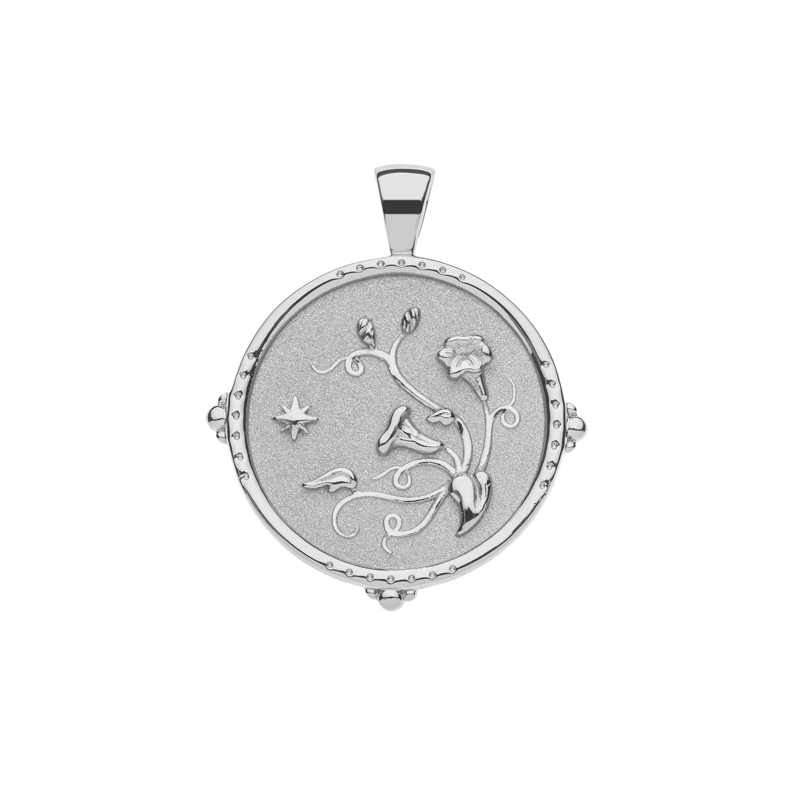 GRACE JW Original Pendant Coin in Silver sold by Jane Win