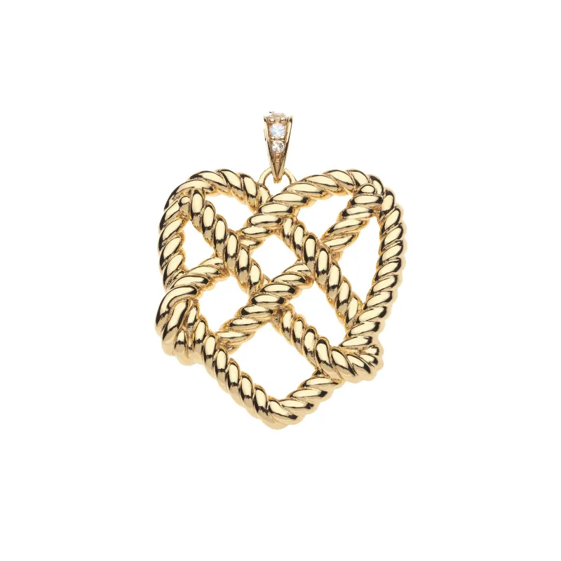 LOVE In a Knot Heart Pendant sold by Jane Win