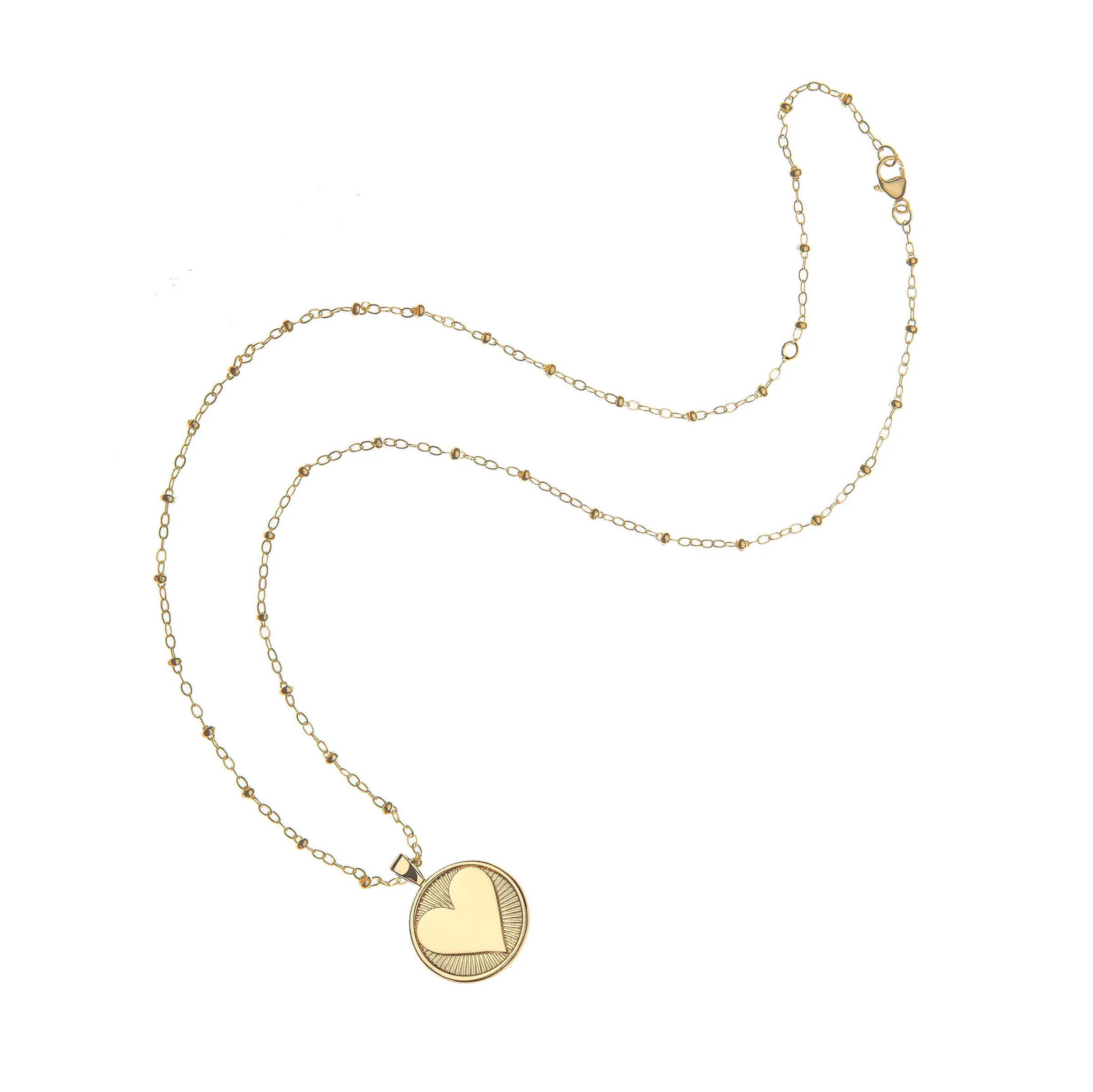 LOVE Petite Hearts Find Me Pendant (Monogrammable) sold by Jane Win product image thumbnail 4