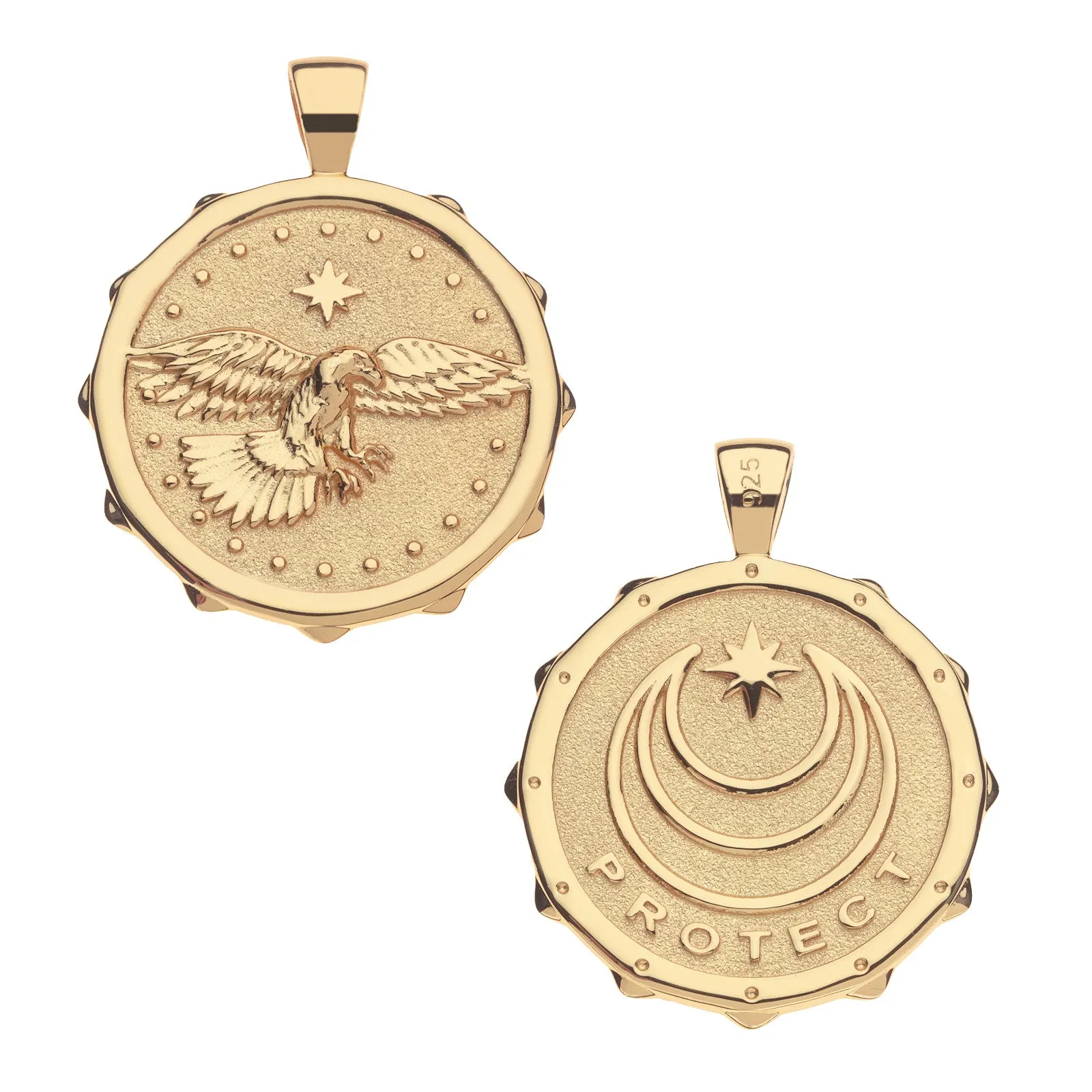 PROTECT Eagle JW Original Pendant Coin sold by Jane Win product image thumbnail 3