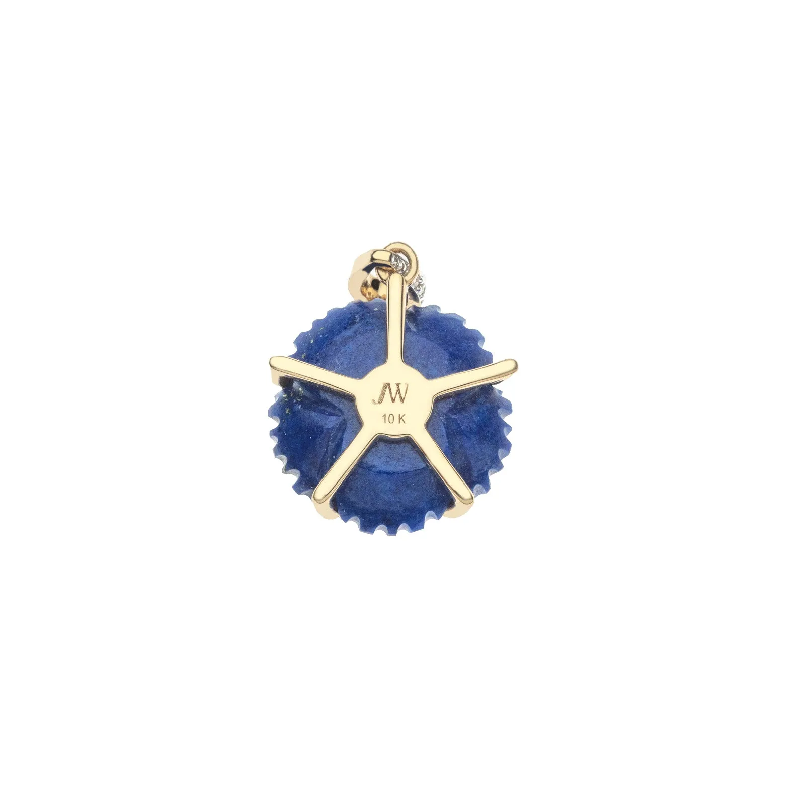 JOY Lapis Cherry Blossom Pendant in Solid Gold sold by Jane Win product image thumbnail 2