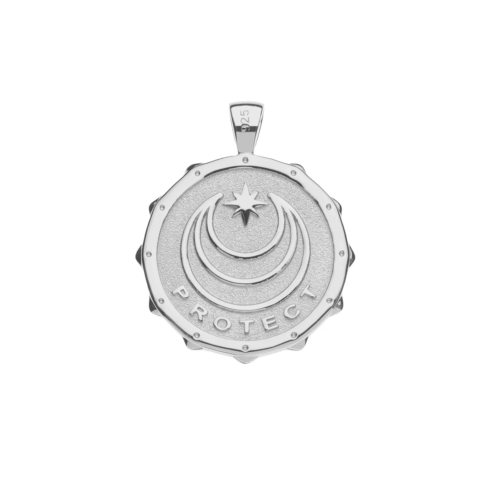 PROTECT Eagle JW Original Pendant Coin in Silver sold by Jane Win product image thumbnail 3