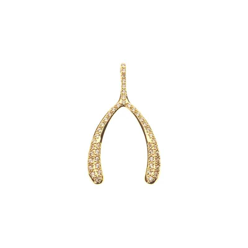 LUCKY Pavé Wishbone sold by Jane Win